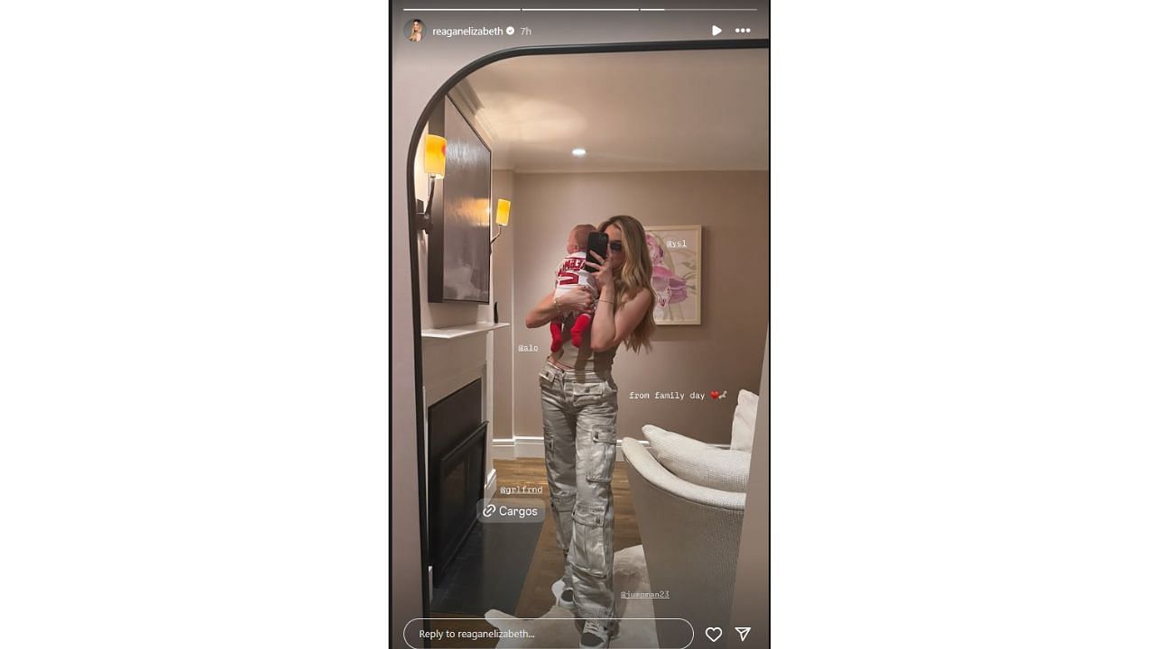 Reagan's Instagram story